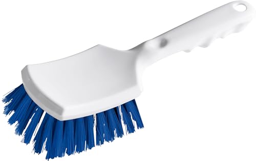 HAUG CAR WASH BRUSH SHORT HANDLE WHITE SOFT PVC