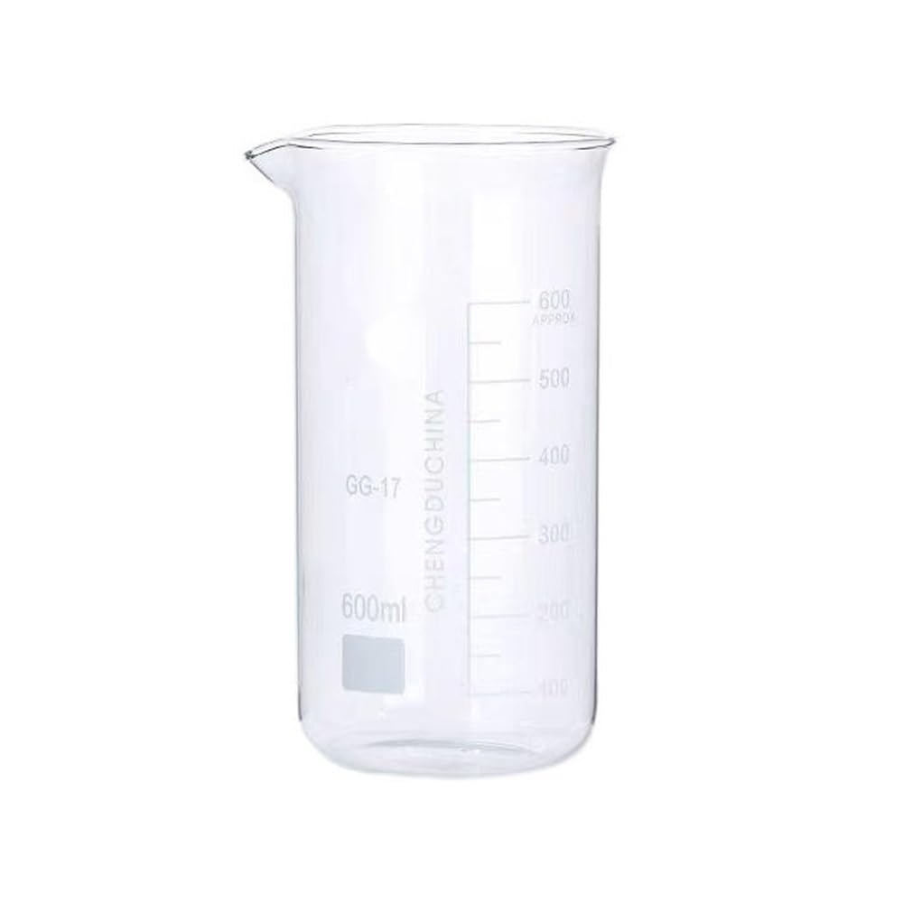 Borosilicate Glass Beaker, Laboratoryjna zlewka ze szkła borokrzemianowego, wysoka, 50-1000ml | 600
