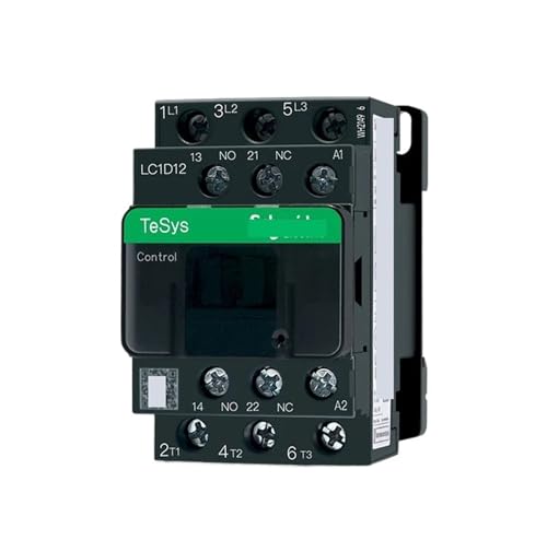 Contacteur tripolaire AC LC1D12 robustesse pour armoire électrique