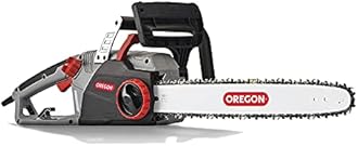 Oregon CS1500 18-inch 15 Amp, Self-Sharpening Corded Electric Chainsaw & 54-059 Bar and Chain Lube, Black, 1 Gallon