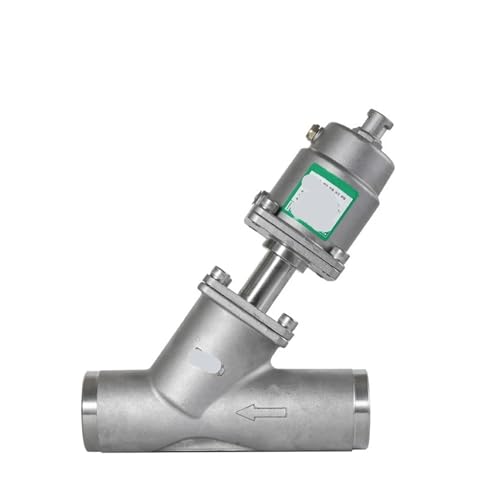 Vanne de siege d'angle contre les fuites de vapeur haute temperature - 4