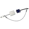 Universal CableTether - TetherClamp (4 Pack) - Heavy Duty, Reusable, Adjustable, Cable Tether - Secure Conference Room Computer Display Adapters and Mac Adapters