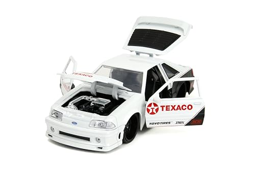 Jada Big Time Muscle 1:24 Ford Mustang GT 1989 miniatura 6