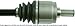 A1 Cardone 60-4154 CV Axle