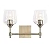 Varaluz 340B02SN Margaux Bath/Vanity, Satin Nickel