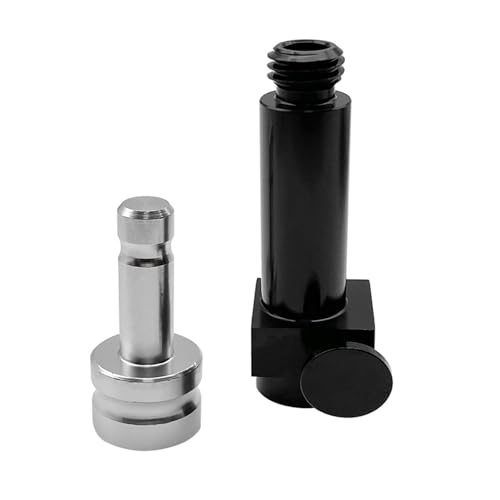 Liyuusi Quick Release Adapter for RTK Aluminum GPS GNSS RTK Quick Release Adapters for Prism Pole for Trimble Swiss-Type GPS Surveying