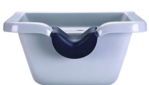 Betty Dain Neck-Eez Shampoo Bowl Neck Rest, Durable Sealed Foam Rubber, Provides Premium Comfort at Shampoo Bowl, Easy to Clean and Sanitize, Waterproof, Black