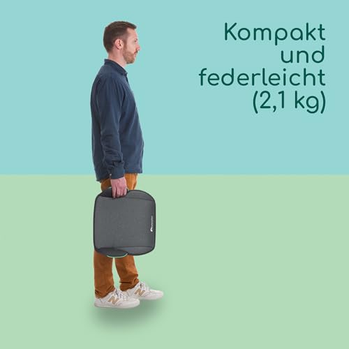 Bebeconfort Manga i-Fix ISOFIX Sitzerhöhung, 128–150 cm, Tinted Graphite – Ansicht 6