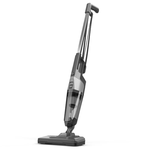 Russell Hobbs 3-in-1 Handheld Corded Vacuum Cleaner with 0.6L Capacity and 600 W 7 M Cord length HEPA filter Ultra-Quiet Effortless & Efficient Cleaning K-22A102B (Black)