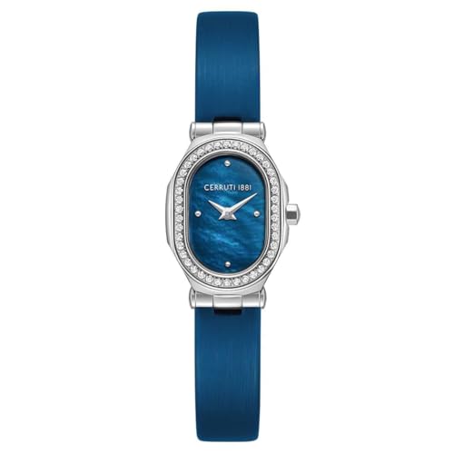 Cerruti 1881 - Montre Aosta - Quartz Mouvement de Montre - Largeur du boîtier: 29 mm - Acier Inoxydable - Blue - 5 ATM