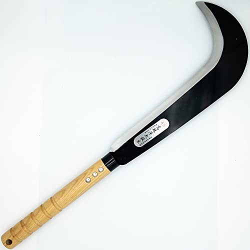 Slasher Crescent Machete | Outdoor Agriculture Bamboo Long Sickle Scythe Knife