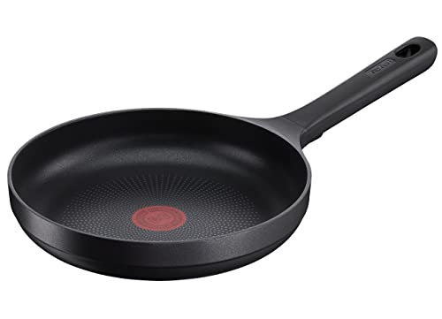Tefal G61204 Trattoria Pro Sartén de 24 cm, aluminio fundido, revestimiento antiadherente inofensivo, indicador de temperatura de señal térmica, apta para todo tipo de cocinas, apta para inducción,