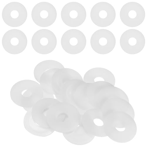 M METERXITY Rondelles nylon M14 20 pièces 14mm 44mm blanc