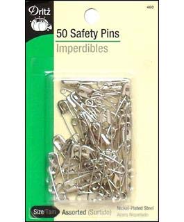 Jyoti Safety Pin (50 Assorted Pins Black Finish in a Card) -Buy Safety Harness online in India - Baby Care Store at