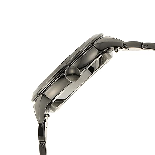 Fossil Townsman Auto Smoke Analog Men's Watch - ME3172 (Black Dial Grey Colored Strap) - Image 2