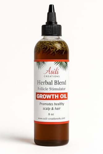 Asili Creations Herbal Follicle Stimulator Oil – 8 oz
