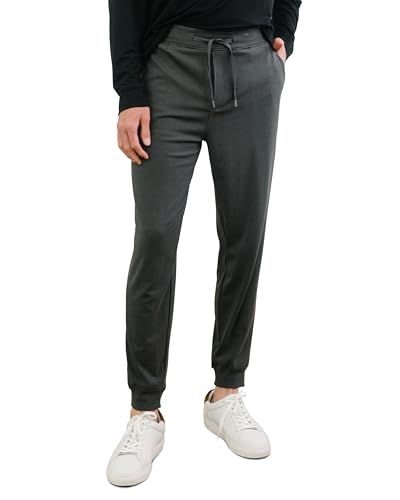 Cozy Earth Men’s Ultra Soft Jogger Pants Zippered Back Pocket - Viscose from Bamboo Blend