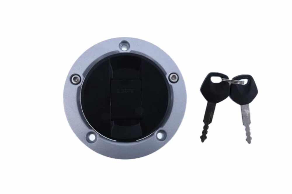 avdb-moto Tappo Serbatoio Benzina Compatibile con SUZUKI GSXR 125 2017-2022, GSXR 250 2017-2020, GSX-R 600/750 2004-07, GSX-R 600/750 2008-10, GSXR 600/750 2011-17 Tipo Originale Con chiavi