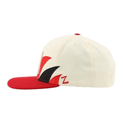 Gorra plana snapback ajustable NCAA Nebraska Cornhuskers miniatura 3
