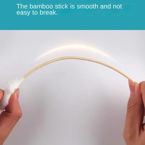 100PCS Medical Cotton Swabs for Gynecology - Disposable Cotton Buds Extra Large Size 20cm High Absorbency Cotton Sticks