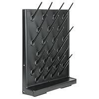 Labasics Trockengestell, Laborglas-pegboard Abtropfgestell mit 27 Abnehmbaren Stiften und Wasserablaufschlauch, zur Lagerung und Trocknung im Labor