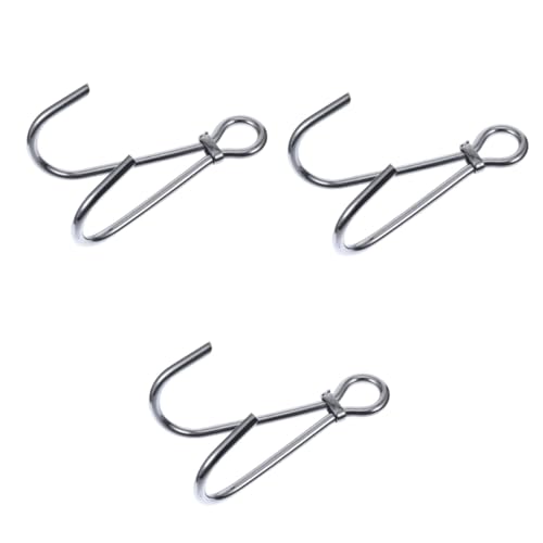 Yardwe 2 Pcs 316 316 Stainless Steel Diving Stream Hook Double Drift Hook for Snagging Diving Equipment Accessories Safe Underwater Dive Gear