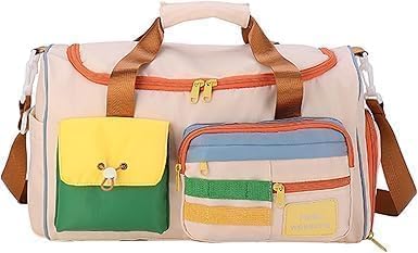 STARFLYER Small Gym Bag for Women, Travel Duffle Bag Carry On Weekender Bag with Shoe Compartment.-picture-15