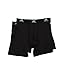 adidas Men's Sport Performance Boxer Briefs Underwear (2 Pack), Black/Black Black/Black, Medium