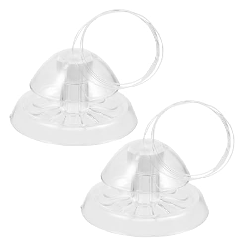 Levemolo 2 Pièces Dissolvant Desnail limace Escargot d'aquarium Accessoire pièges à escargots pour Aquarium attrapeurs décoration de nage de Poisson Blanche