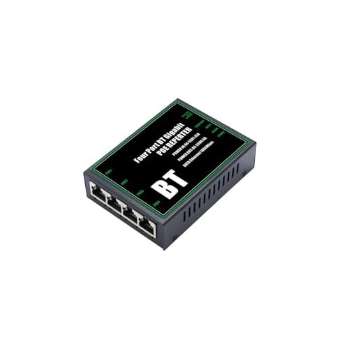 4 Port POE Power Injector 350M Ranges for Security Cameras and Company Networking Powerful Poe Elongator miniatura 6