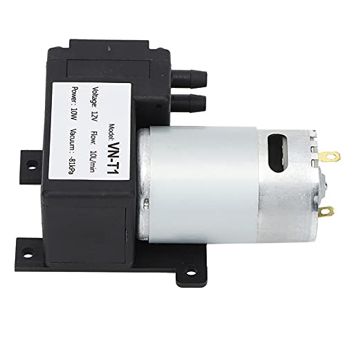 Mini Vacuum Air Trap Pump, Portable DC Vacuum Pump Industrial with Low Noise, High Performance for Pipeline Pump, Air Transmission Medium (DC12V)