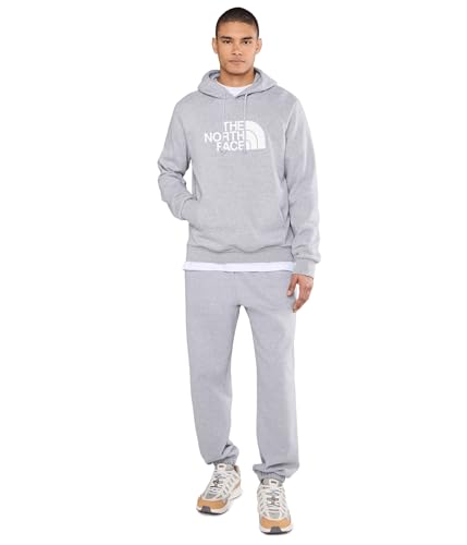 Image of THE NORTH FACE Men's Evolution Half Dome Hoodie | Sweatshirt With 2 Piece Hood, Adjustable Drawcord, Kangaroo Hand Pocket