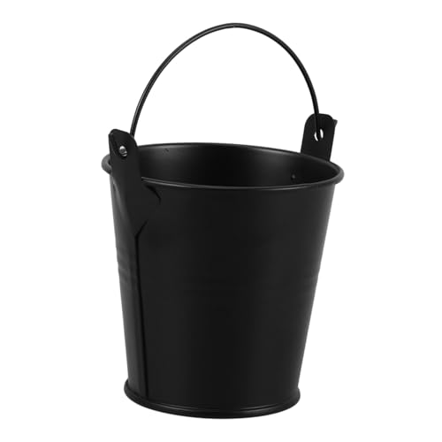 TOYZFRIENDY Secchio per Griglia da Esterno in Ferro 7,7x7,5x5,6 Cm, Contenitore Olio Barbecue Riutilizzabile Raccoglitore Gocce, Accessorio Multifunzionale per Barbecue e Grigliate all’Aperto