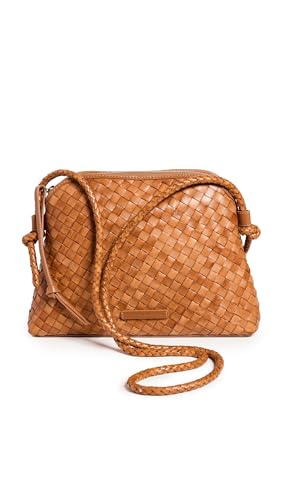 Loeffler Randall Womens Mallory Woven Crossbody Bag Timber One Size