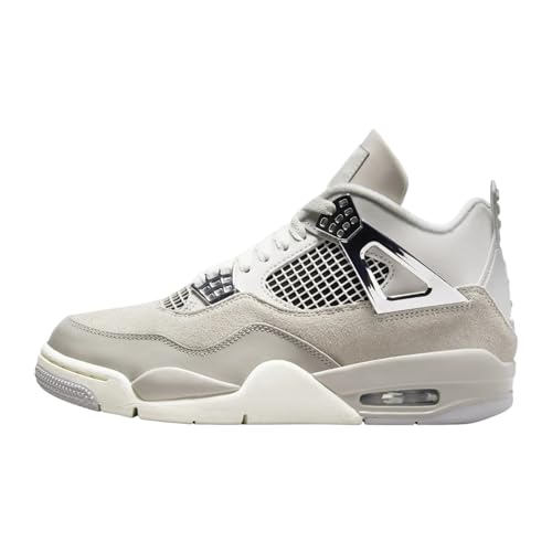 Air Jordan 4 Retro WMNS - Iron Ore, Sail, Neutral Grey by Nike
