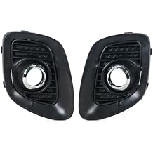 Auto Parts Fit For Kia Picanto Morning 2015 2016 2017 Car Front Bumper Fog Lamp Light Cover Fog Light Grille Bezel Headlight Shell 86547-1Y520Left and Right