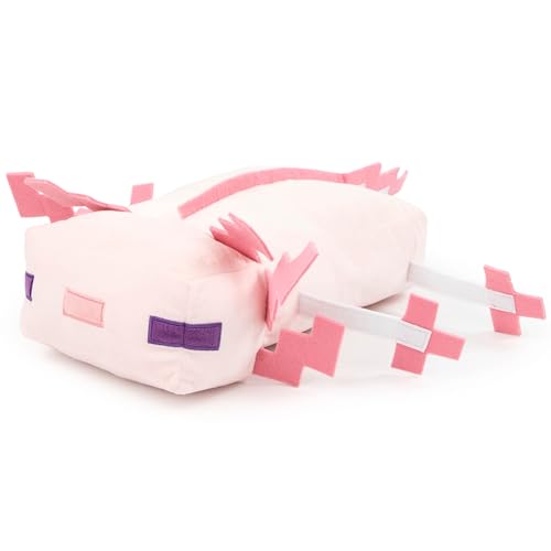 Image of Minecraft Axolotl Video Game Kids Plush Pillow Buddy, Pink