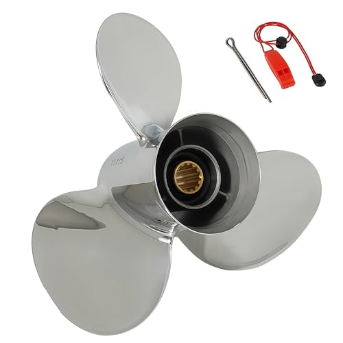 Hélice OMC Stern Drive 40HP en acier inoxydable anti-corrosion