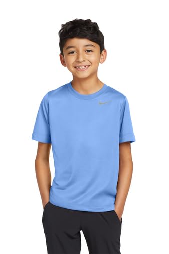 Nike Youth Short Sleeve Legend Shirt (US, Alpha, Small, Regular, Valor Blue)