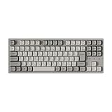【国内正規品】Keychron C1 Pro 8k QMK/VIA カスタム有線メカニカルキーボード TKL配列 JISレイアウト プログラマブル PBTキーキャップ RGBバックライト Keychron Super 赤軸 対応 Mac・Windows・Linux兼用 ホワイト
