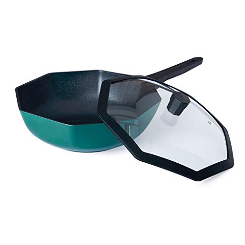 Wok con mango desmontable y antiadherente