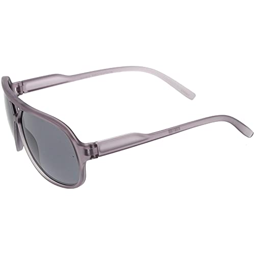 zeroUV - Kids Neutral Colored Lens Oversize Aviator Sunglasses D1843