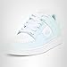 Lacoste Women's Court Cage Sneaker, Light Blue/White, 8.5