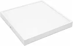 Painel Plafon Sobrepor Quadrado 36W 40x40 3000K - Branco Quente