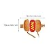UKCOCO Hot Dog Pet Kostüm: Tier Cosplay Kostüm Halloween Party Weihnachten Pet Kleidung für kleine mittelgroße Hunde