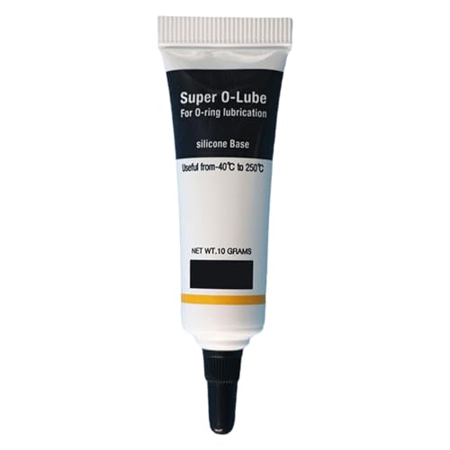 Grasa de Silicona de Alimenticio 10g - Lubricante Impermeable y Transparente para Juntas Tóricas, Válvulas y Plomería | Segura para Juntas de Goma, Linternas, Juguetes, Filtros de Agua