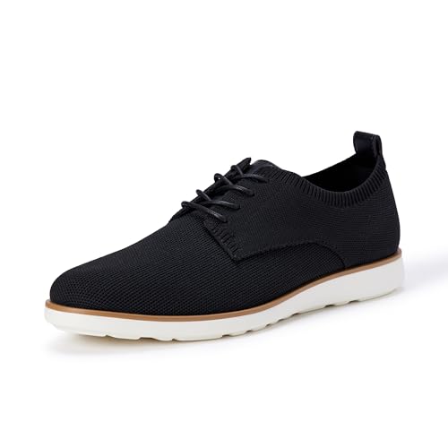 Amazon Essentials Derbies en Maille Chic et Décontractées Homme, Noir, 43 EU