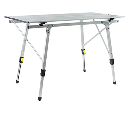 Table de camping en alliage d'aluminium, mobilier d'extérieur d'une robustesse durable