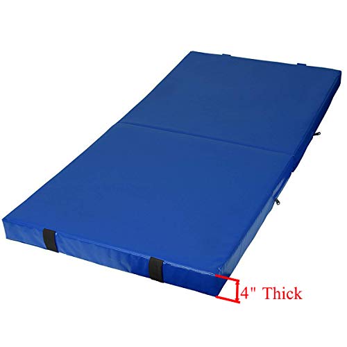 Safly Fun gymmatsdirect Gymnastics Mat Folding Tumbling Exercise Mat