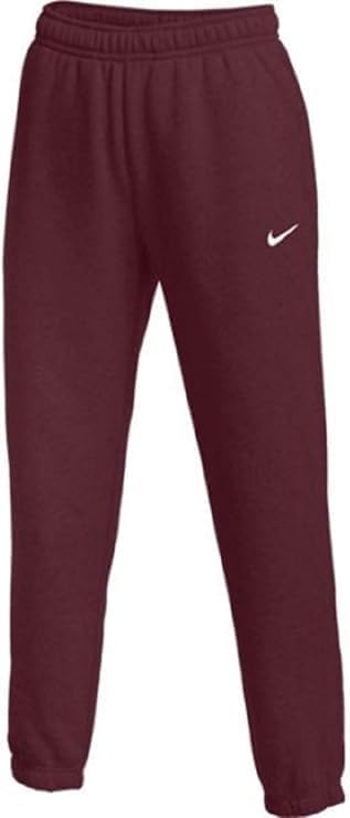 Nike Womens Fleece Jogger Sweatpants (US, Alpha, Small, Regular, Regular, Maroon)